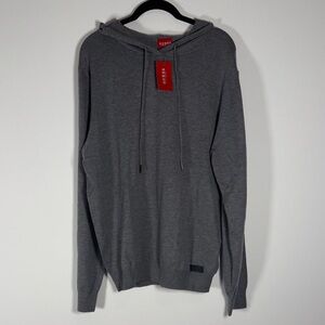 NWT Guess Grey Hoodie Sweater